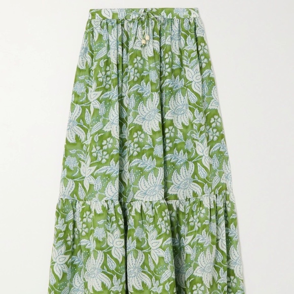 HANNAH ARTWEAR Silk Skirt & Matching Silk Blouse Set Size Top M/US6 Skir… - Picture 11 of 16